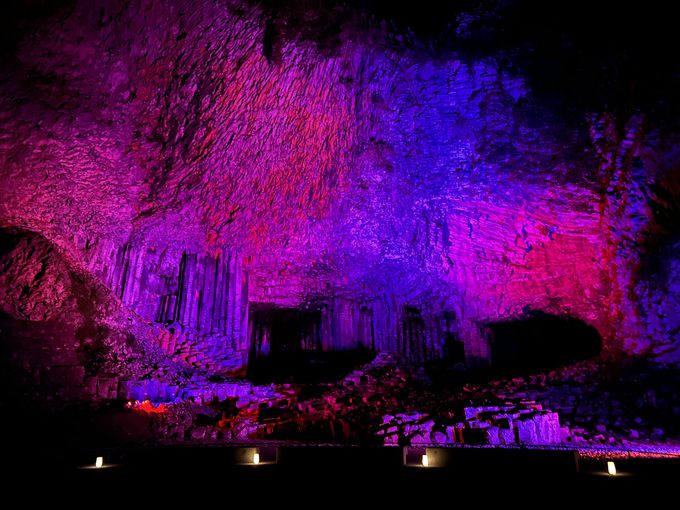 玄武洞公園は、地球の不思議が見える