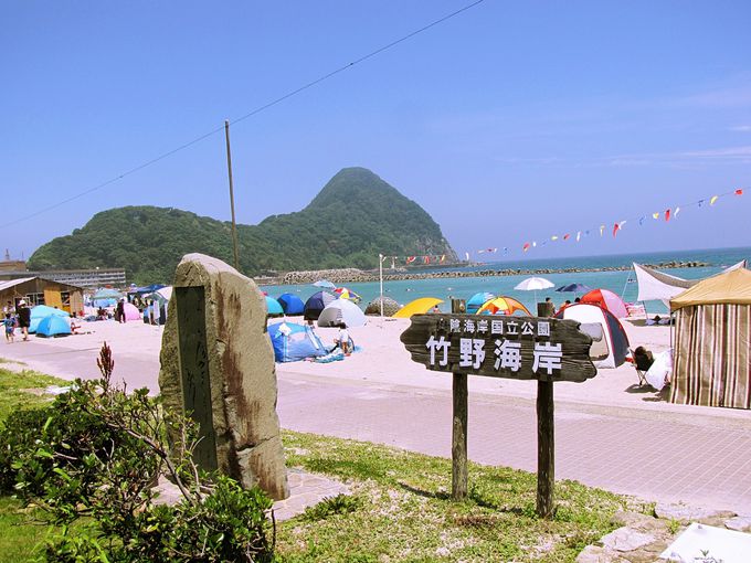 歌川広重も称賛した竹野浜海岸と猫崎半島の風景