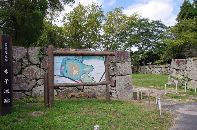 米子城跡のおすすめ登城ルートは枡形虎口から