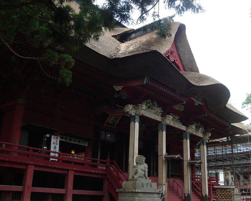 パワースポット出羽三山・羽黒神社の珍しい「三神合祭殿（さんじんごうさいでん）」！【山形県】
