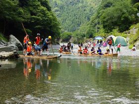 日本一の清流で夏休みを遊ぶ！徳島県美馬市を流れる穴吹川