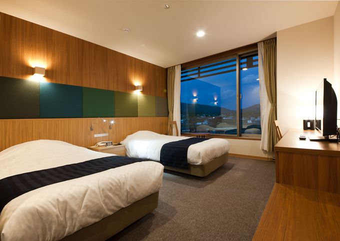 「キャピタルホテル1000」は全室ゆとりのツインルーム