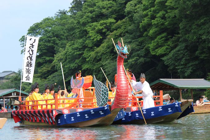 京都嵐山 三船祭 は雅な水上の平安絵巻 京都府 Lineトラベルjp 旅行ガイド