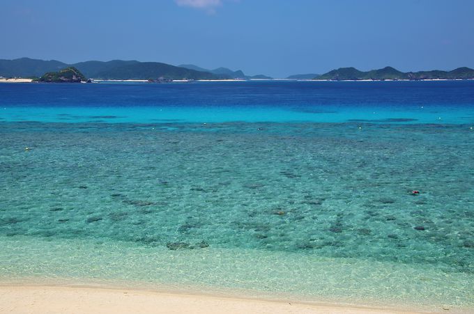 慶良間諸島を代表するビーチのひとつ「ニシバマ」