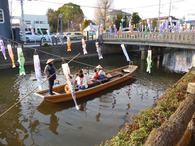 10．蔵の街遊覧船／栃木市