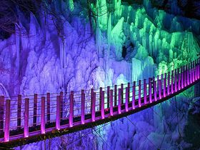 真冬の虹の架け橋！秩父「尾ノ内百景氷柱」は美しすぎる渓谷