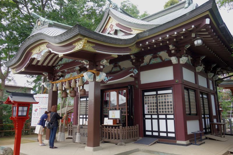 カメレオンと五円 ご縁 玉 川越三大縁結び神社 でご利益三倍 埼玉県 Lineトラベルjp 旅行ガイド