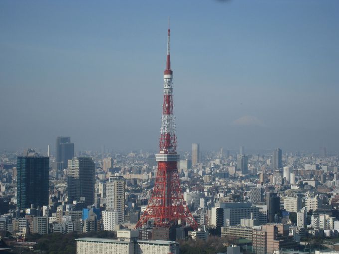 ロイパ汐留の醍醐味はコレ！空気が澄んだ朝には東京タワーが良く見えます！