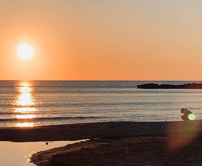 京都 夕日ヶ浦海岸 夕陽を照り返す海面は見る人の心も映す 京都府 トラベルjp 旅行ガイド