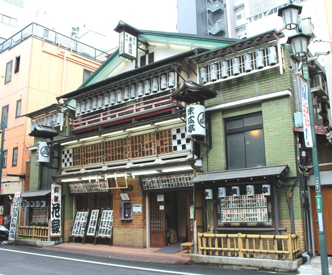 建物は新宿地域文化財第一号にも指定されている