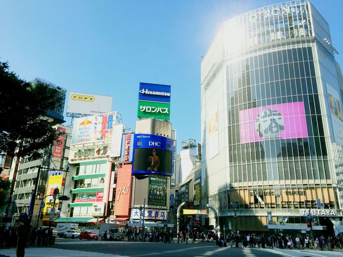 渋谷スクランブル交差点