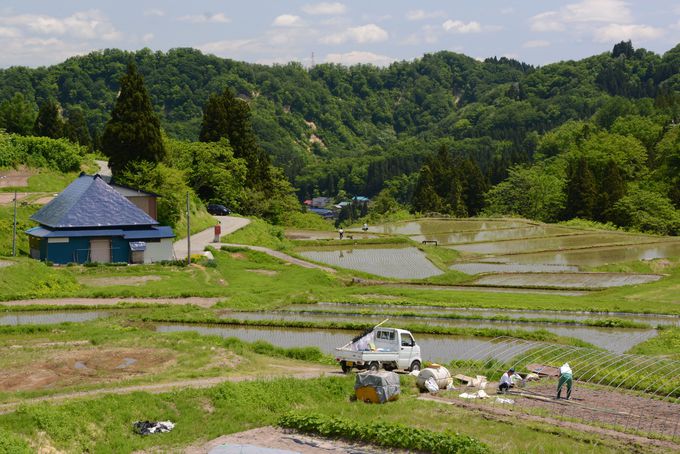 「日本で最も美しい村連合」に加盟している大蔵村へ