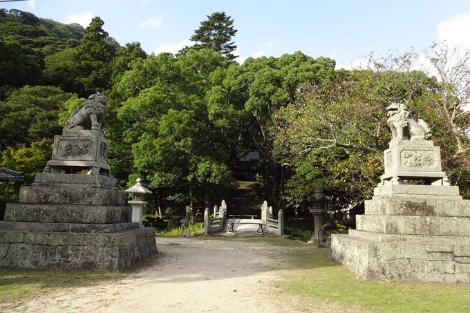 「花燃ゆ」のロケも行われた「志都岐山神社」の万歳橋