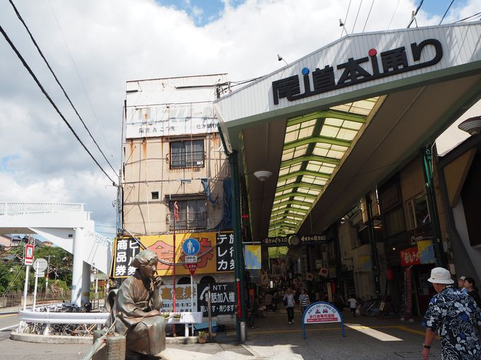20．昭和レトロな商店街をぶらり散策「尾道本通り商店街」
