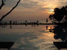 インド洋の夕日を眺める極上の時間〜ヘリタンスアフンガラ〜