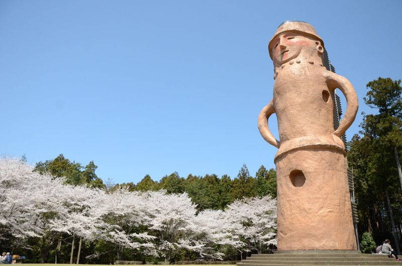 茨城のインスタ映えスポット「くれふしの里古墳公園」で日本一大きなはにわに登ろう！