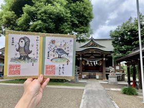 東京都「若宮神社」でアマビエとヨゲンノトリの御朱印を戴こう！