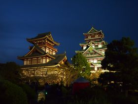 前夜祭ではお城の夕景やライトアップも！京都「伏見・お城まつり」