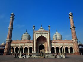 オールドデリーに聳えるインド最大のモスク！ジャーマー・マスジッドに圧倒される！