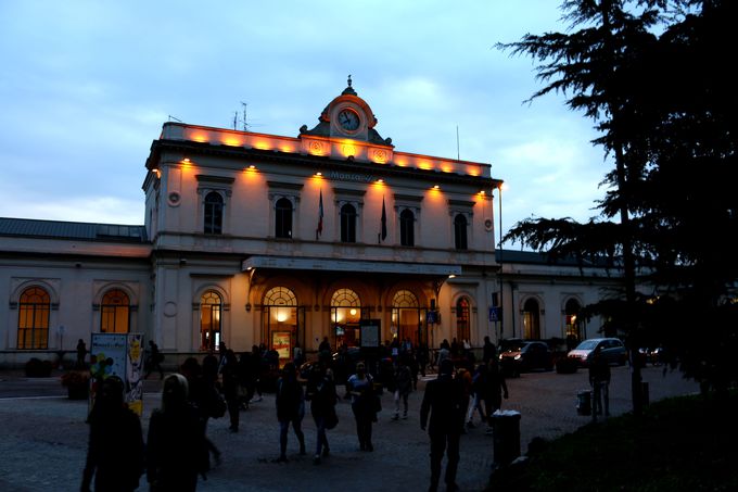 北イタリア最古の駅であるモンツァ駅