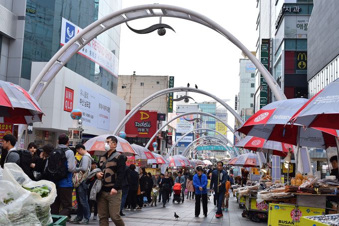 韓国 釜山 プサン の南浦洞 ナンポドン で定番スポットめぐり 韓国 Lineトラベルjp 旅行ガイド