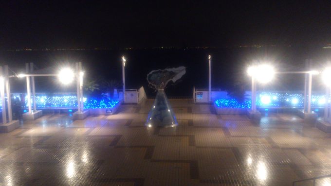 祝開通２０周年 夜の東京湾に輝く 海ほたる はまさに海の蛍 千葉県 Lineトラベルjp 旅行ガイド