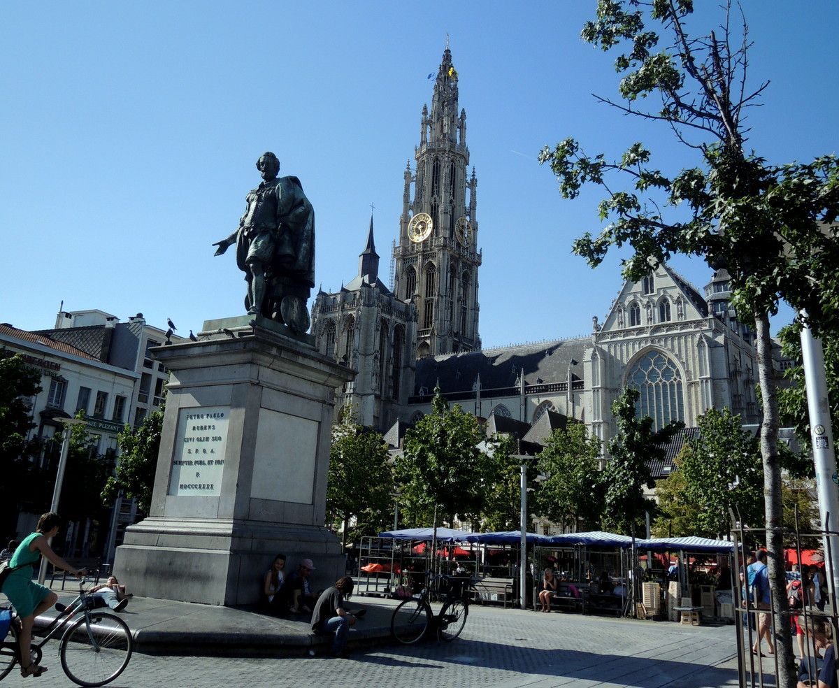 街のシンボル｢アントワープ大聖堂｣とアントワープの巨匠・ルーベンス