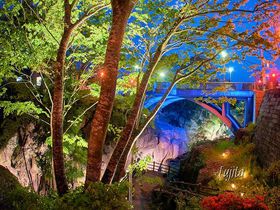 仙台・秋保温泉「磊々峡ライトアップ」は夜の渓谷が絶景に大変身！