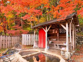 那須塩原の紅葉露天風呂が100円！塩原温泉「もみじの湯」で紅葉狩り