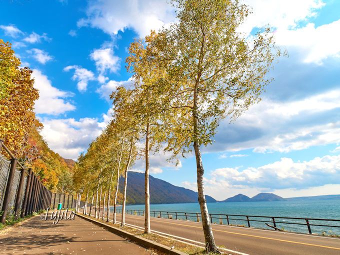 支笏湖温泉の紅葉５選 北海道 湖畔のおすすめ紅葉狩りスポット 北海道 トラベルjp 旅行ガイド