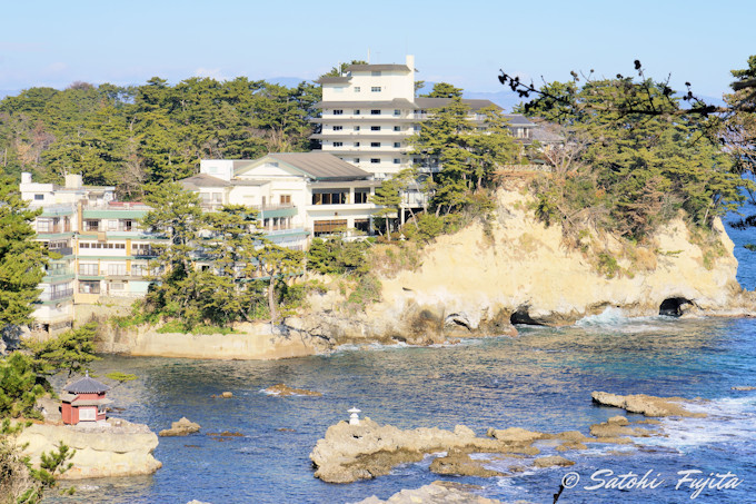 五浦温泉「五浦観光ホテル」別館は五浦海岸を一望！