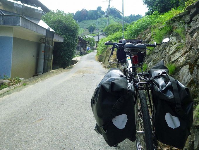 丘を登りきる達成感！茶源郷散策は、ぜひ自転車で！