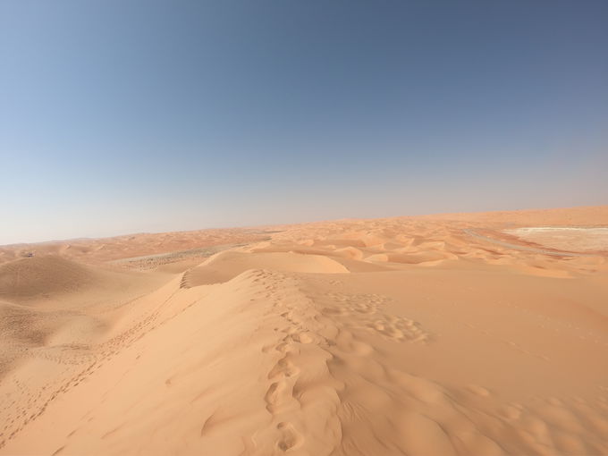 アラブ首長国連邦で最も美しい砂漠「リワ砂漠」