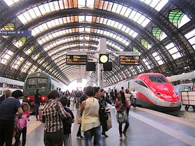 国内第二の規模を誇るイタリアの玄関口「ミラノ鉄道中央駅」
