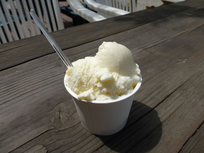 滝沢牧場のアイスクリーム！