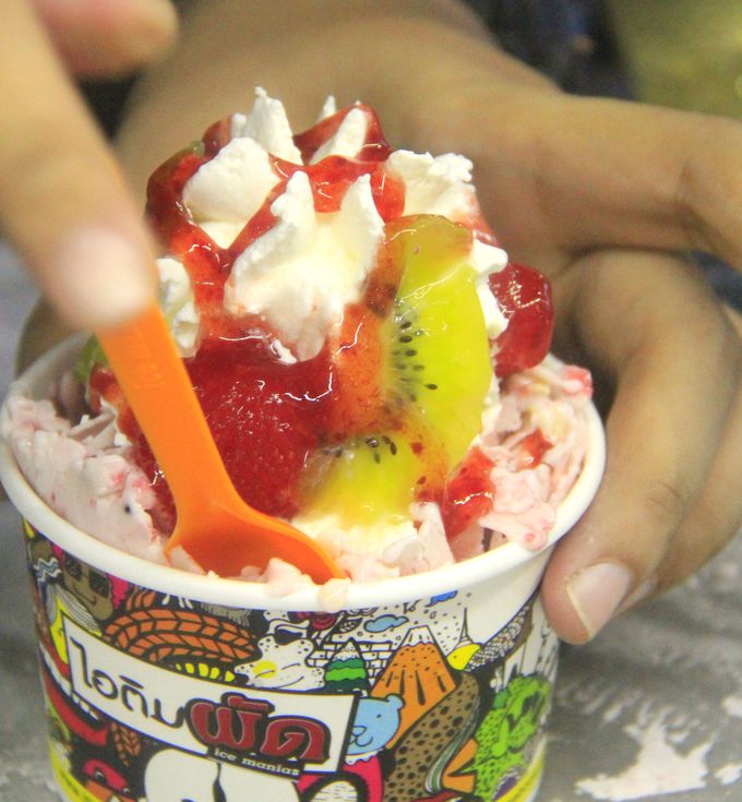 観光客に大人気“タイランドでのアイスクリーム”