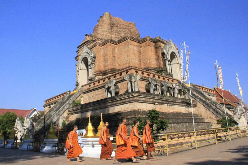 チェンマイ最大の仏塔「ワット・チェディルアン」の意外な楽しみ方