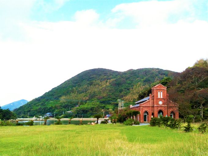 五島を代表する威風堂々とした教会、堂崎天主堂