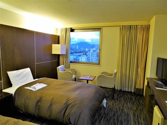ホテルサンルート徳山には日本唯一の工場夜景宿泊プランも