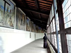 聖地巡礼・伊「ヴェルナ修道院」聖フランチェスコが聖痕を受けたトスカーナの秘境Verna山へ