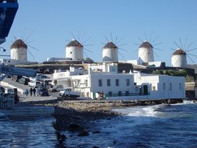 エーゲ海観光の目玉！ミコノス島の白い町並み「ミコノス・タウン」