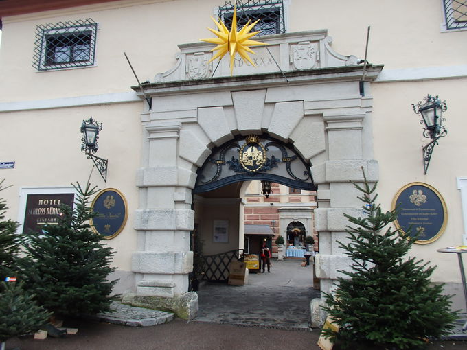 デュルンシュタインのクリスマスマーケット