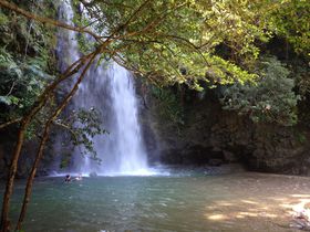 沖縄本島で川遊び♪「ター滝」は、やんばるのオアシス