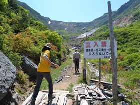 普段は立入禁止！福島「安達太良山」岳温泉の源泉見学ツアー