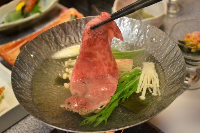 ���Â̍K�𖡂키�u�Ԗ؂̏h�v�̗[�H