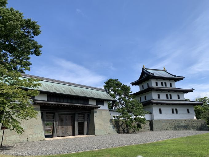 日本最後の城は北海道に！松前城は必見