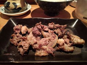 多良間島産の山羊の肉料理