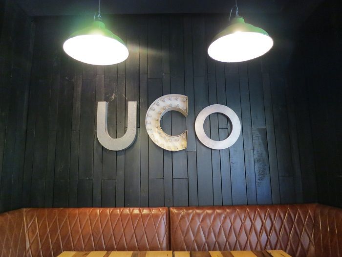 大人気のレストラン「UCO」