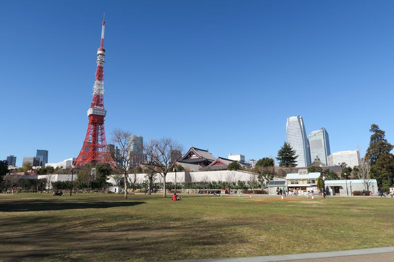 東京タワーは目の前！芝公園から最高の休日をスタートしよう