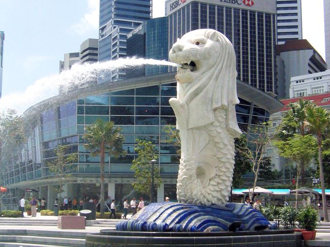 ご存知！シンガポールを象徴するマーライオン